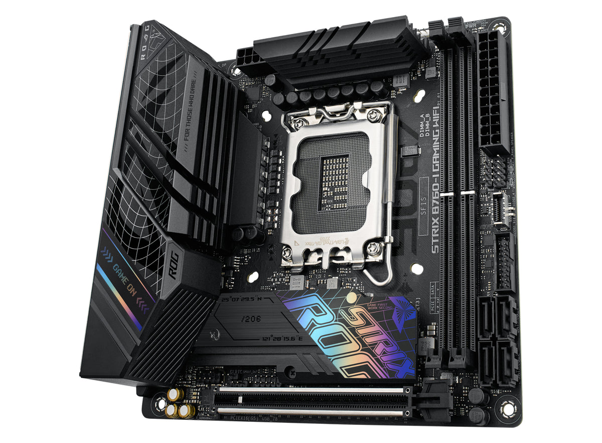 ASUS ROG STRIX B760-I GAMING WIFI – Mainboard – LGA 1700, Intel B760, mini ITX, DDR5