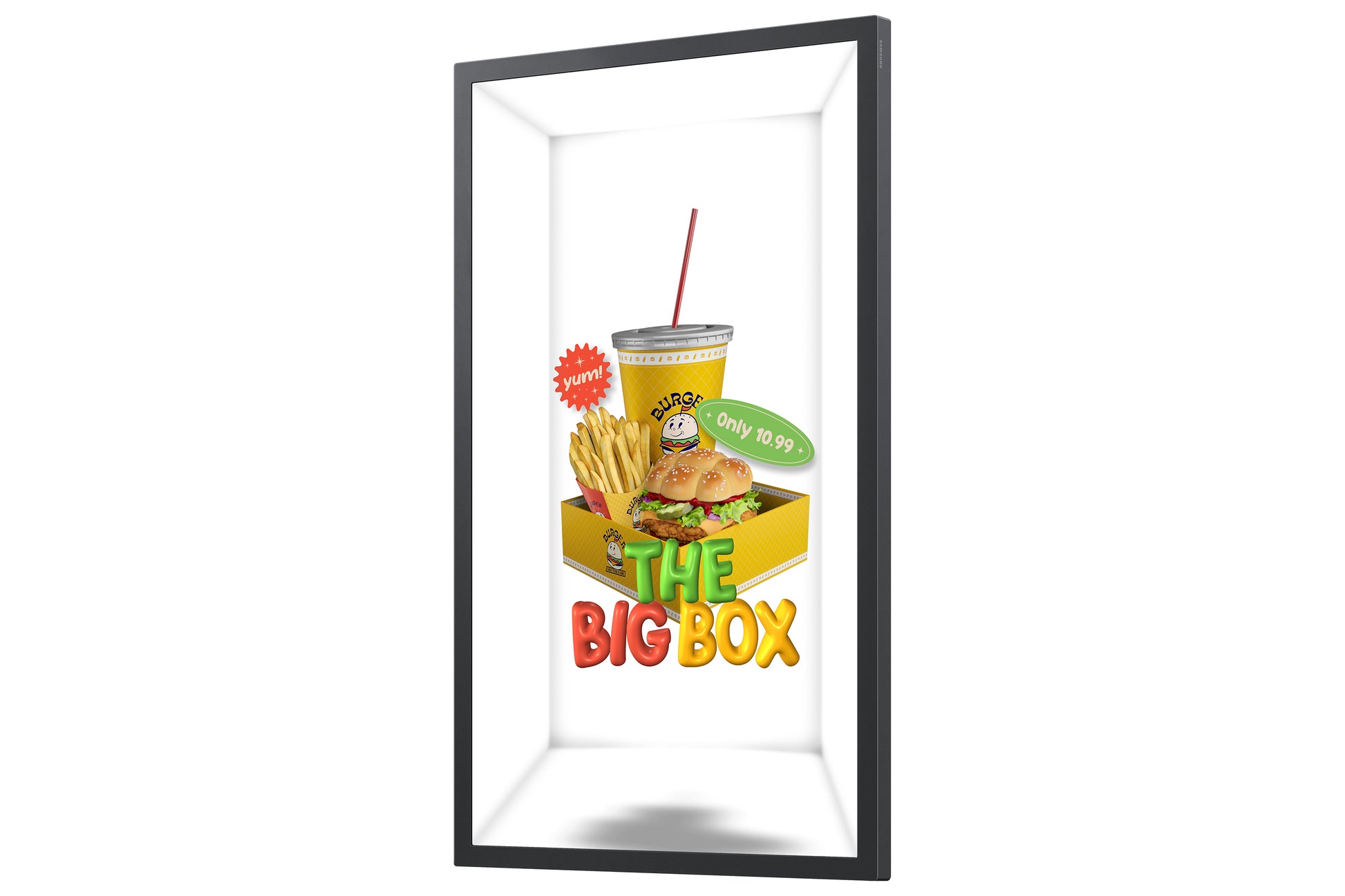 Samsung SM32HX-P – 32" Full HD Signage-Display, 500 cd/m², 24/7, Tizen – Schwarz