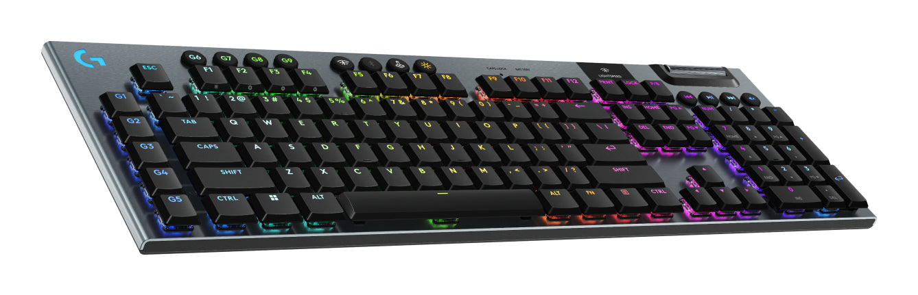 Logitech G G915 X LIGHTSPEED – Gaming-Tastatur – Mechanisch – Bluetooth & 2,4 GHz (USB-A) – QWERTY (UK-INT)