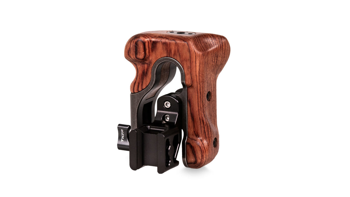Tilta Rechter Holzgriff Typ VI – Griff, 1/4"-20-Gewinde – für RED Komodo, Sony A7S3, BMPCC 4K u. a.