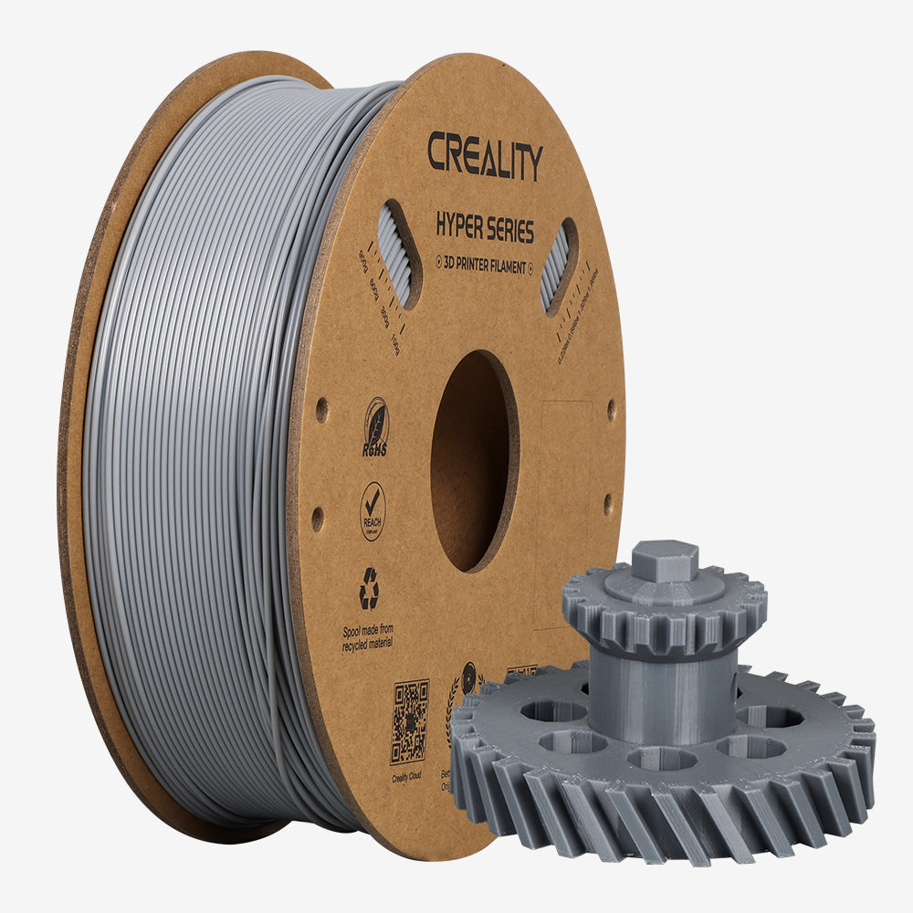 Creality 3D-Drucker-Filament Hyper ABS 1,75 mm Grau, 1 kg – für Creality 3D