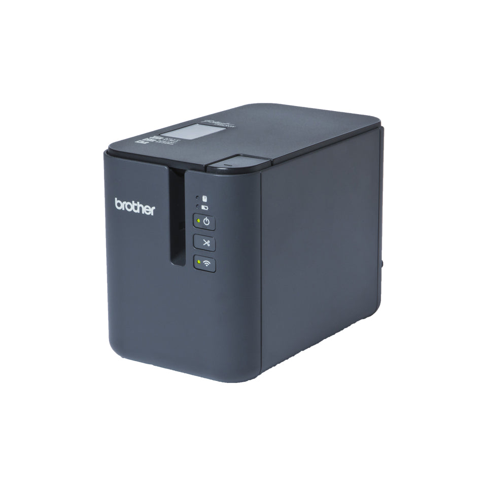Brother P-touch PT-P900Wc – Beschriftungsgerät, für TZe-Bänder, HSe-Bänder, WLAN, 360 × 360 dpi, 60 mm/s
