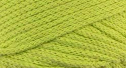 Glorex Makramee Baumwoll-Makramee-Kordel Neongelb – Ø 2 mm, 250 g, 225 m, 80% Baumwolle/20% Viskose