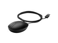 HP 320M Maus – kabelgebunden, USB-A, beidhändig, schwarz