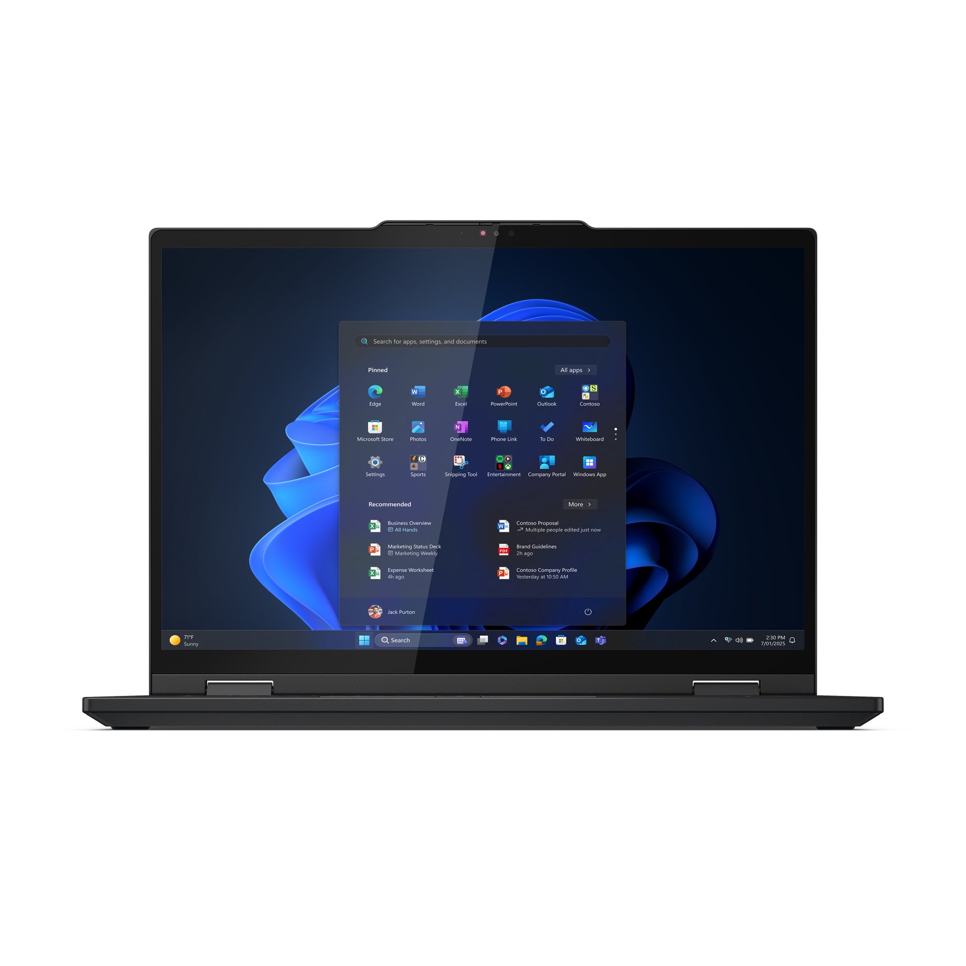 Lenovo ThinkPad T14s 2-in-1 G1 – 14" WUXGA Touch, Core Ultra 7 265U, 64 GB, 1 TB SSD, Win 11 Pro, QWERTZ (CH)