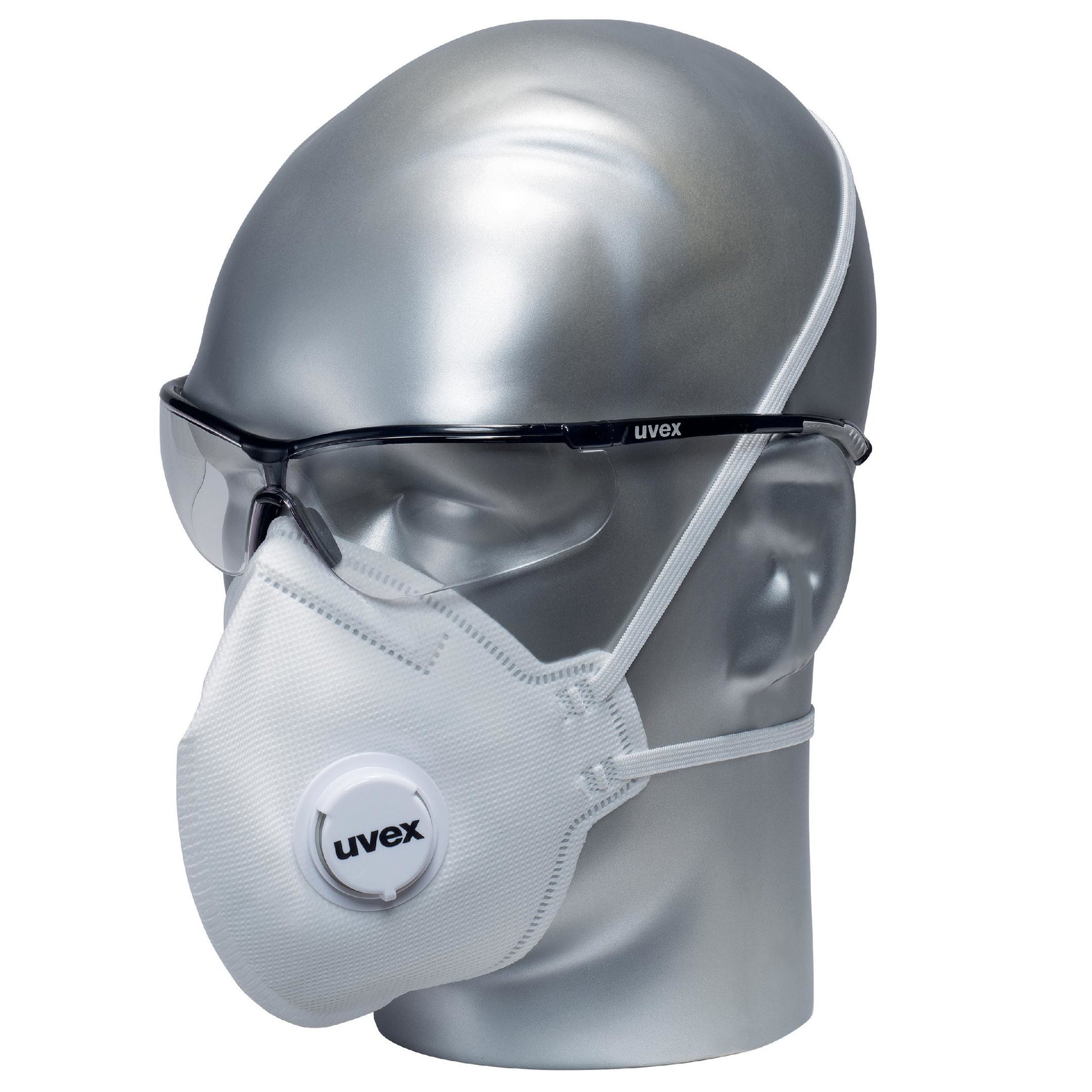 Uvex Einwegmaske silv-Air c 3310 FFP3 weiss 210 × 40 mm – 15 Stück