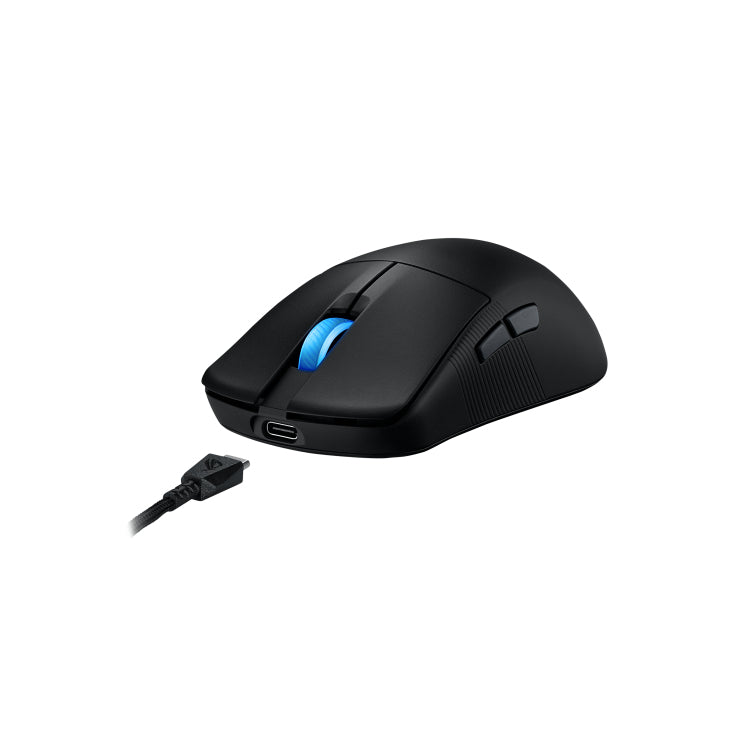 ASUS ROG Harpe Ace Mini Gaming-Maus – kabellos, USB-C, 42'000 dpi, 8'000 Hz, beidhändig, schwarz
