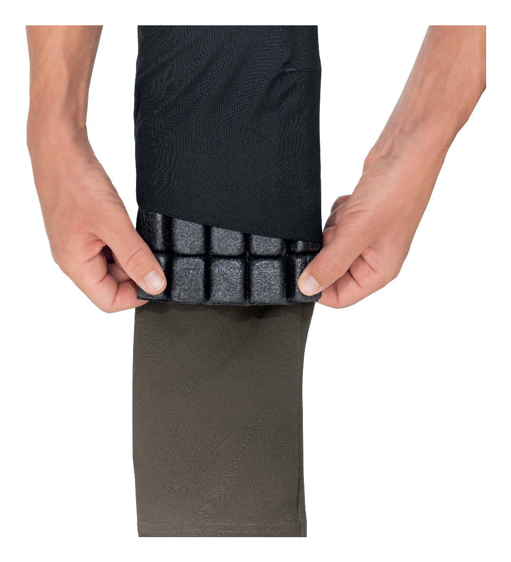 Uvex Cargohose suXXeed craft – Grösse 58 – Khaki/Schwarz, 4-Wege-Stretch, Knieschutz, Reflektierend
