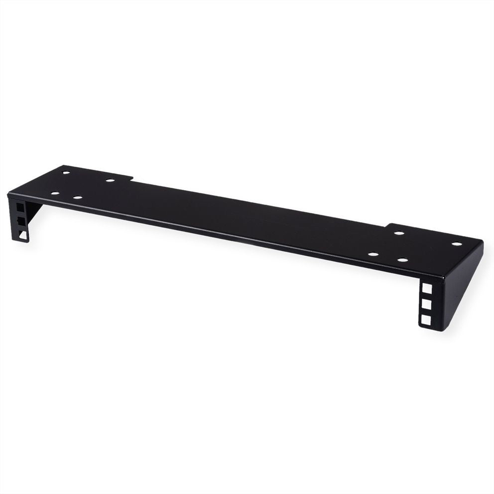 VALUE Rack-Wandhalter 19" – Wandmontage – 1U – 435 × 250 mm – 10 kg – Schwarz