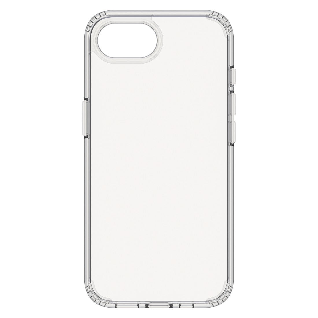 Black Rock Backcover – für Apple iPhone 16e, PC+TPU, Transparent