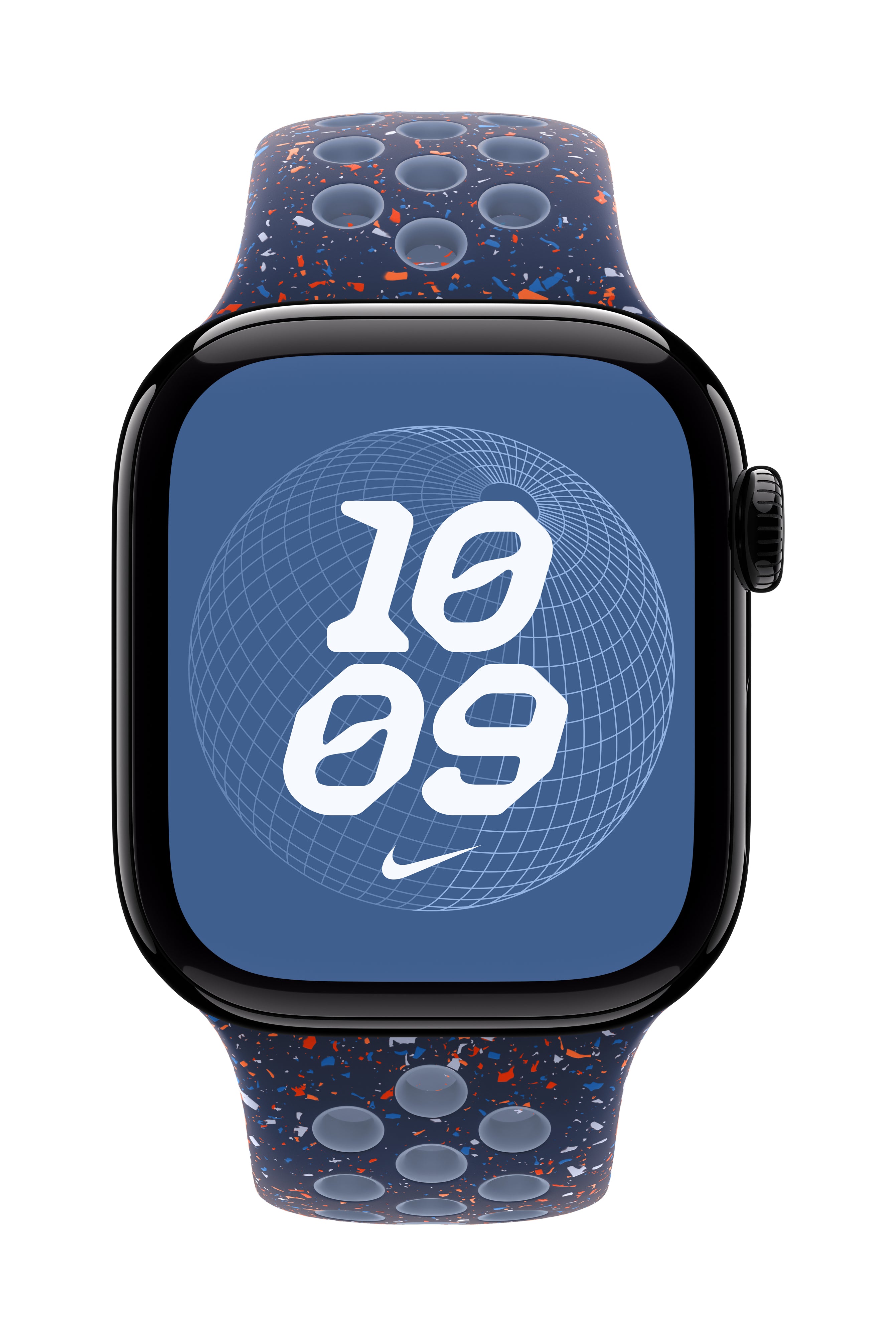 Apple Nike Sport Band – Armband – für Apple Watch 42 mm, Blau, M/L, Polymer