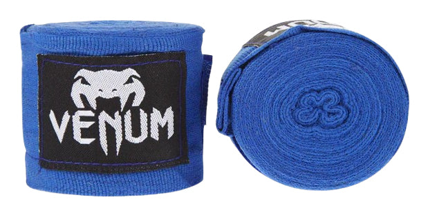 Venum Kontact Binde – 4 m, für Boxen, Blau, Baumwolle