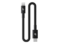 Apple USB-C-auf-Lightning-Kabel – 0,2 m, geflochten, schwarz – für Apple-Geräte mit Lightning