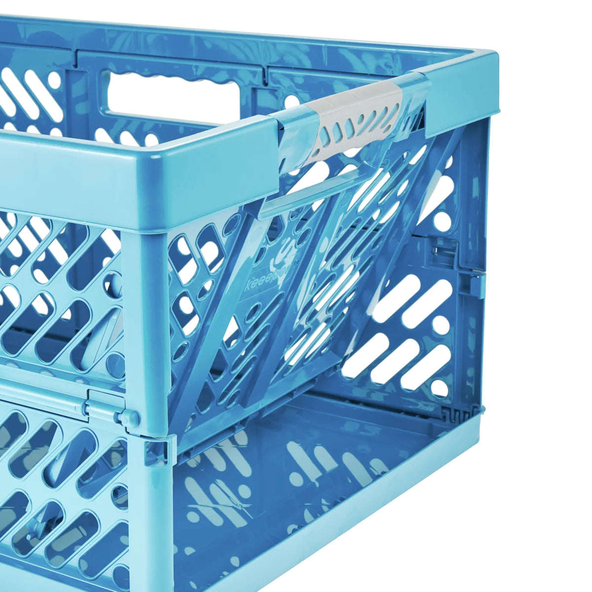keeeper Eco Ben Klappbox 45 l – faltbar – Polypropylen/TPE – blau – 370 × 280 × 540 mm