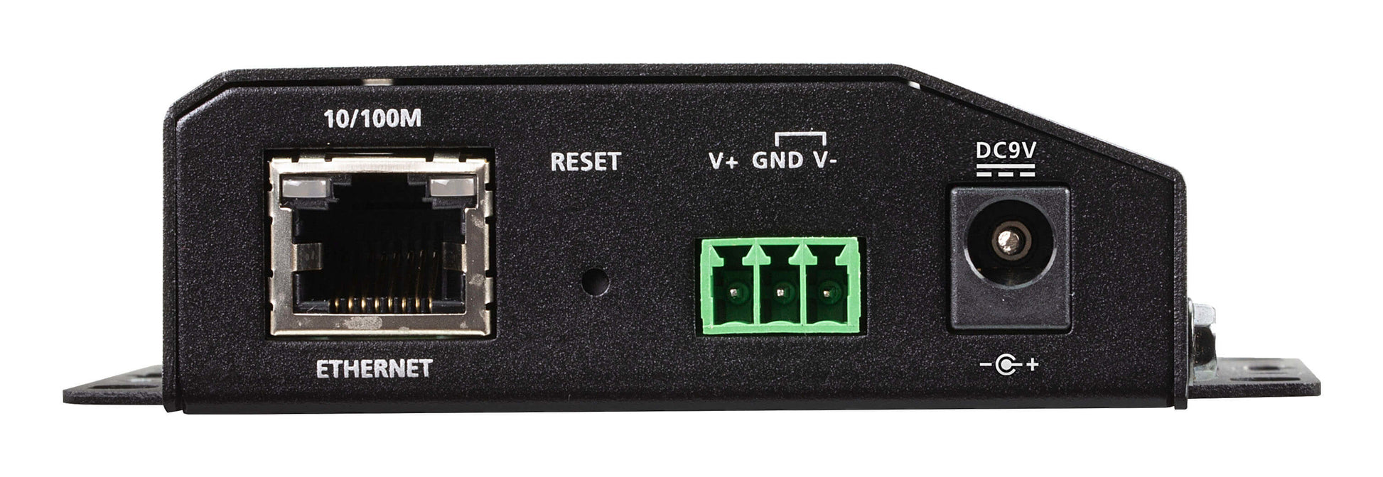 ATEN SN3401P – Serial-over-IP-Server – 1×RS‑232/422/485, 1×RJ45 10/100 Mbit/s, PoE (IEEE 802.3af), DIN-Schiene