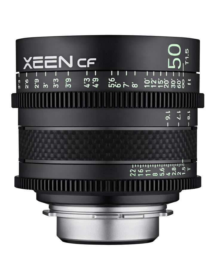 Samyang XEEN CF 50 mm T1.5 Kinoobjektiv – Sony E-Mount – Manuell, 95 mm Filter – für Sony