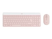 Logitech MK470 Slim Combo – Tastatur, DE-Layout (DE), Rosa