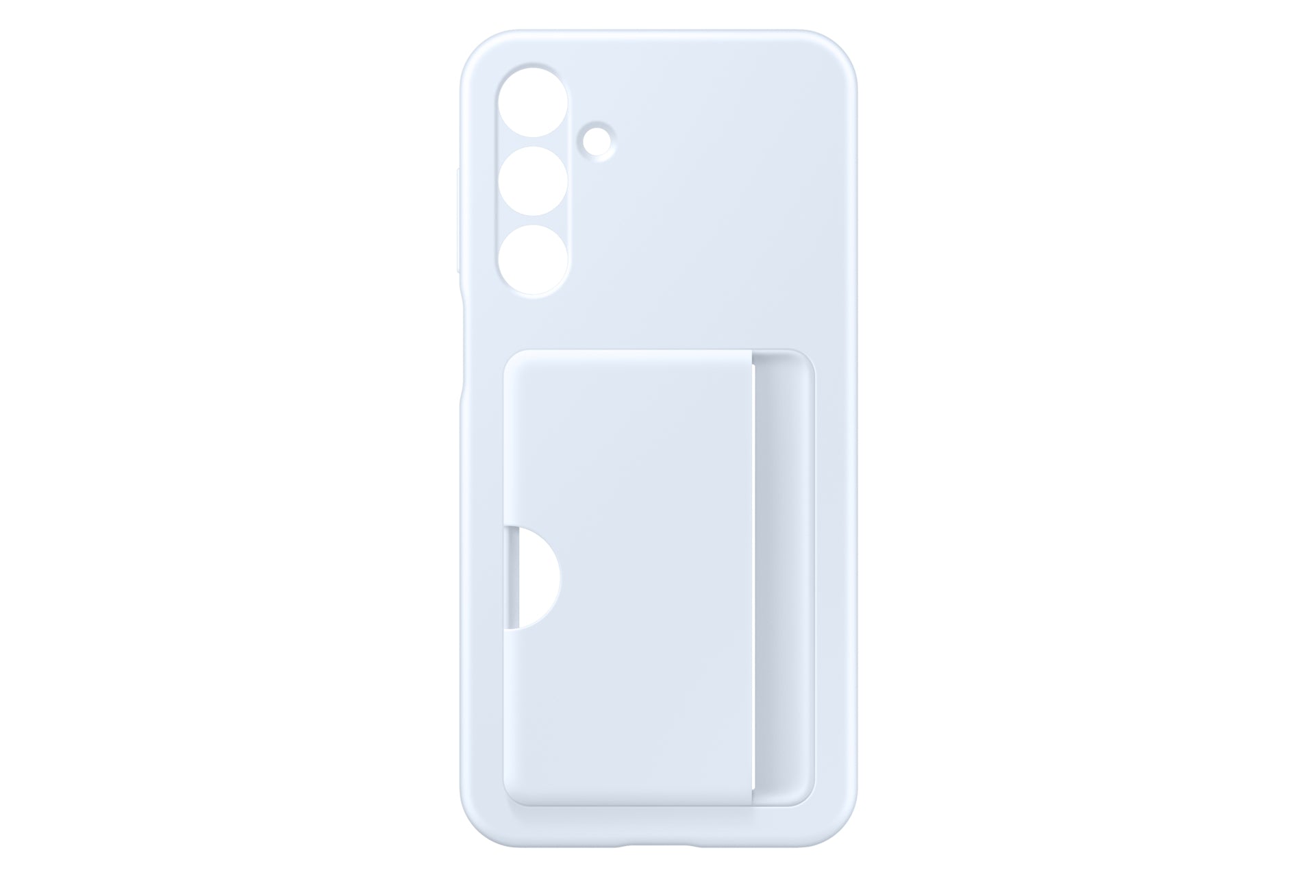 Samsung Backcover – für Samsung Galaxy A16 5G, mit Kartenfach, Kunststoff, Hellblau