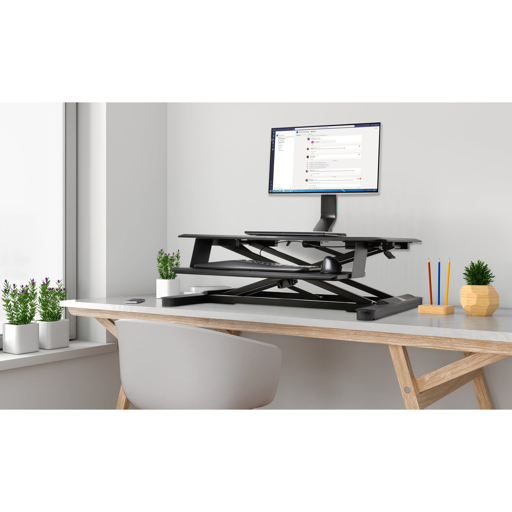 Kensington Monitorarm, Single, platzsparend