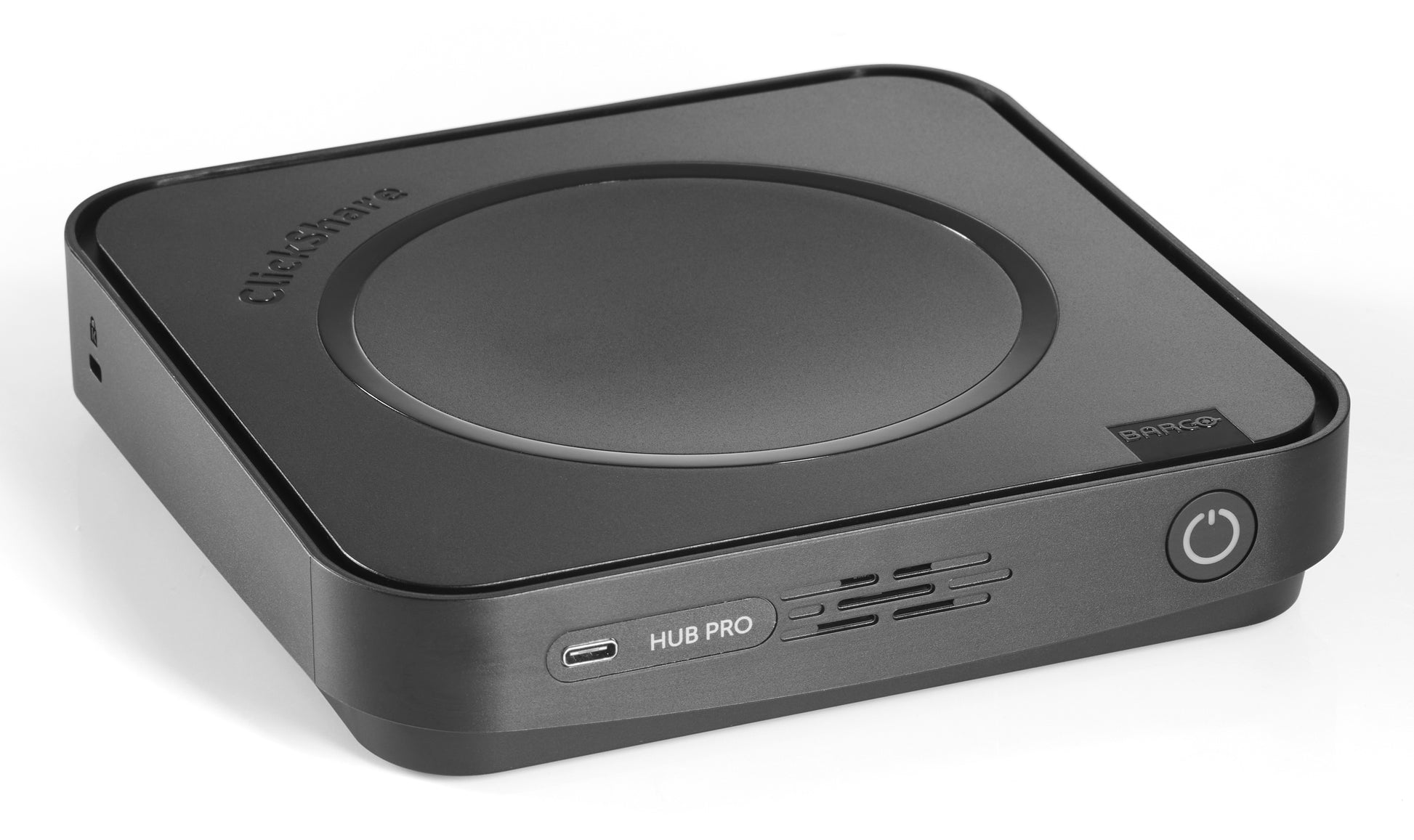 Barco ClickShare Hub Pro Video – Videokonferenzsystem – 5120 × 2160, WLAN/LAN, Bluetooth 5.3, Schwarz