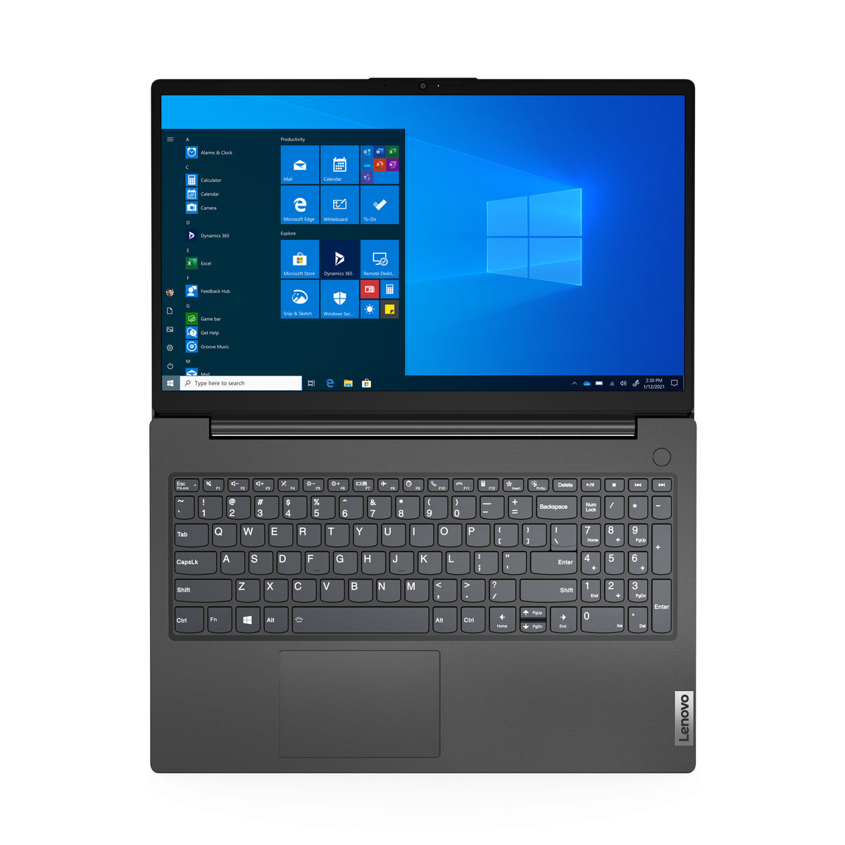 Lenovo V15 G2 – 15,6" WUXGA, Celeron N4500, 8 GB, 256 GB SSD, Win 11 Home