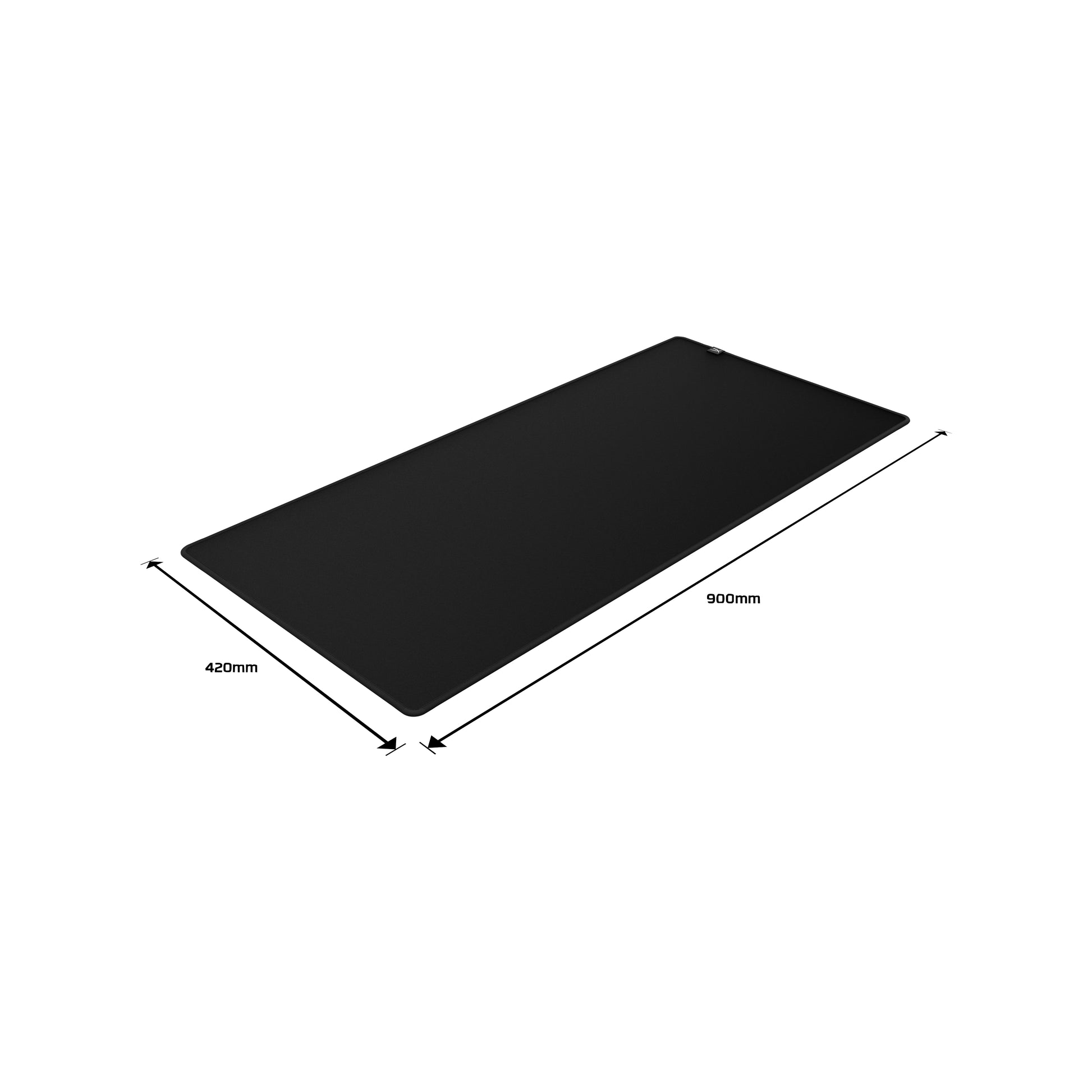 HyperX Pulsefire Mat XL – Gaming-Mauspad – 900 × 420 mm, Stoff/Gummi, Schwarz