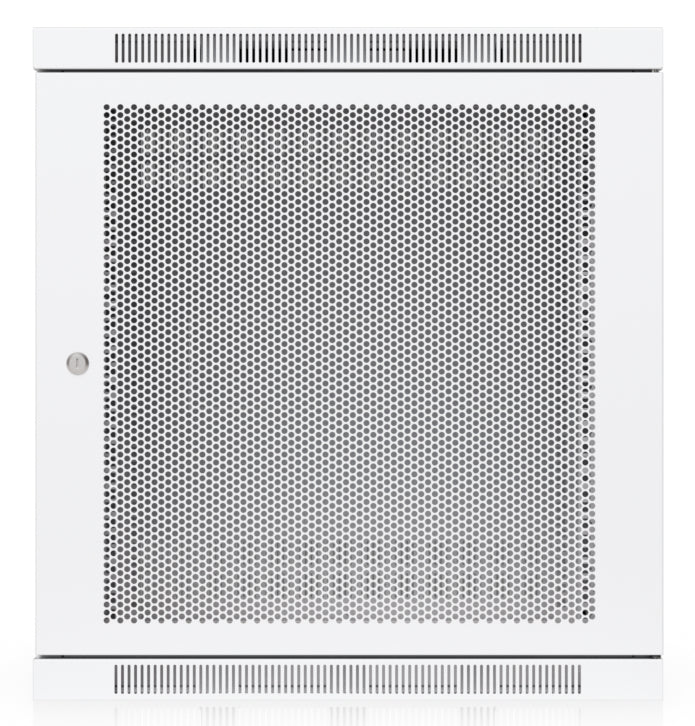 Ubiquiti UACC-Rack-12U-Wand-600-P – 19" Wandverteiler 12U, abschliessbar, 598 × 600 × 639 mm, weiss