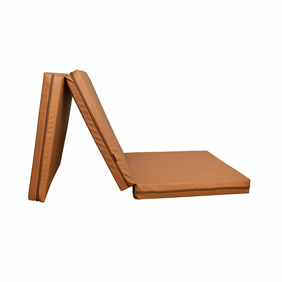 BenchK Fitnessmatte – 60 × 180 cm, 8 cm dick – braun