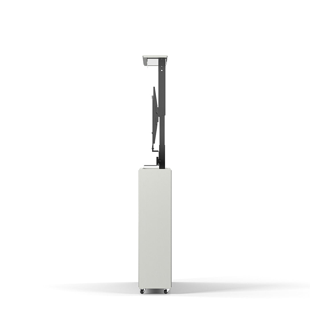 Multibrackets Displayständer, motorisiert, bis 55", bis 50 kg, weiss