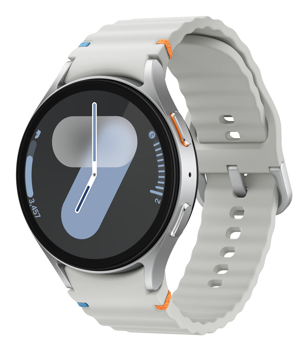 Samsung Galaxy Watch7 – Smartwatch – 44 mm, 1,47", GPS, Bluetooth, AMOLED, Saphirglas, IP68, 5 ATM, Silber