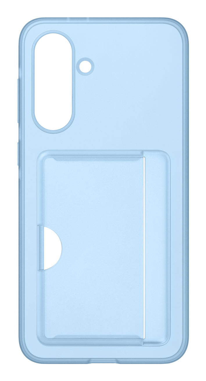 Samsung Backcover – für Samsung Galaxy A36 5G, mit Kartenfach, Kunststoff, Blau