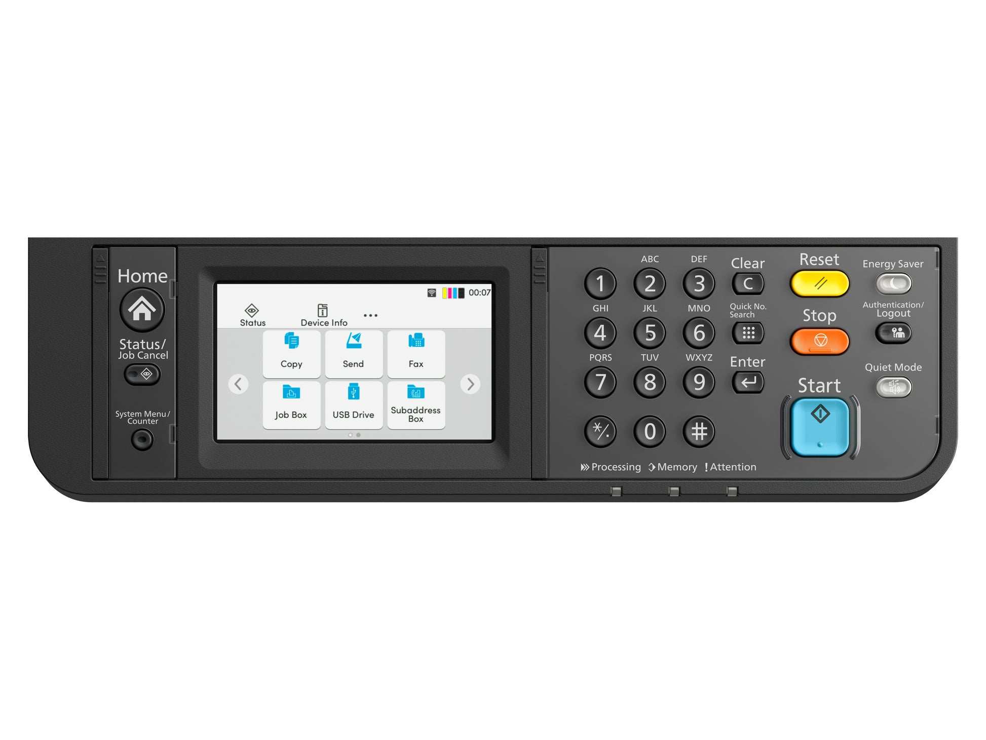 Kyocera Ecosys Ma2600Cwfx – Farbiges Laser-MFP A4 – WLAN – 26 Seiten/Min S/W