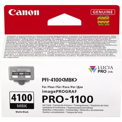 Canon Tintenpatrone PFI-4100 (MBK), original