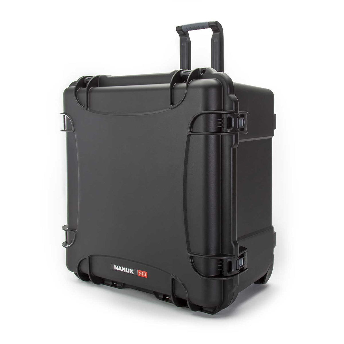 Nanuk Schutzkoffer 970 – 134,3 l, Kunststoff, schwarz, 69,1 × 40,6 × 69,9 cm