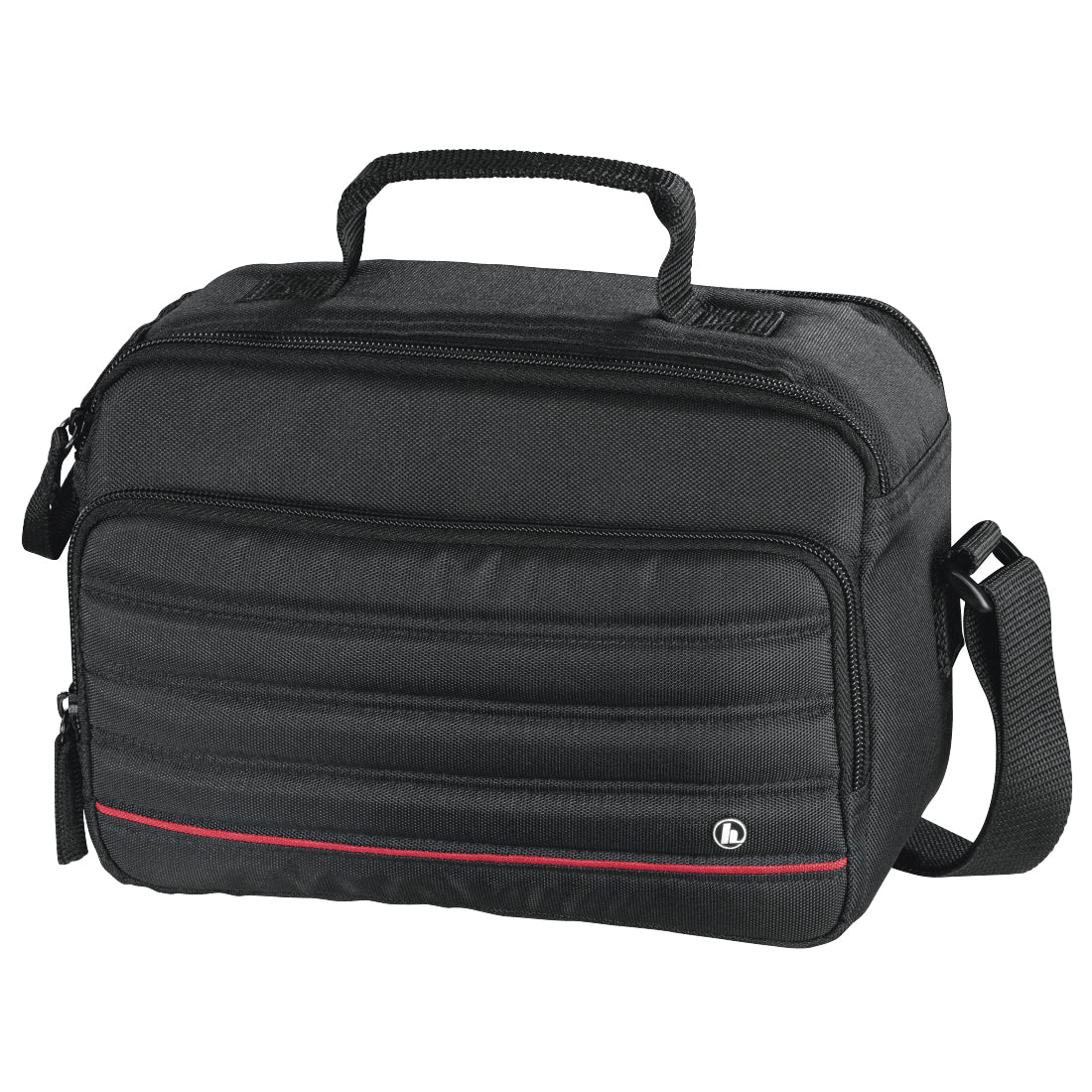 Hama Samara 140 Schultertasche – Polytex – Schwarz – für alle Marken
