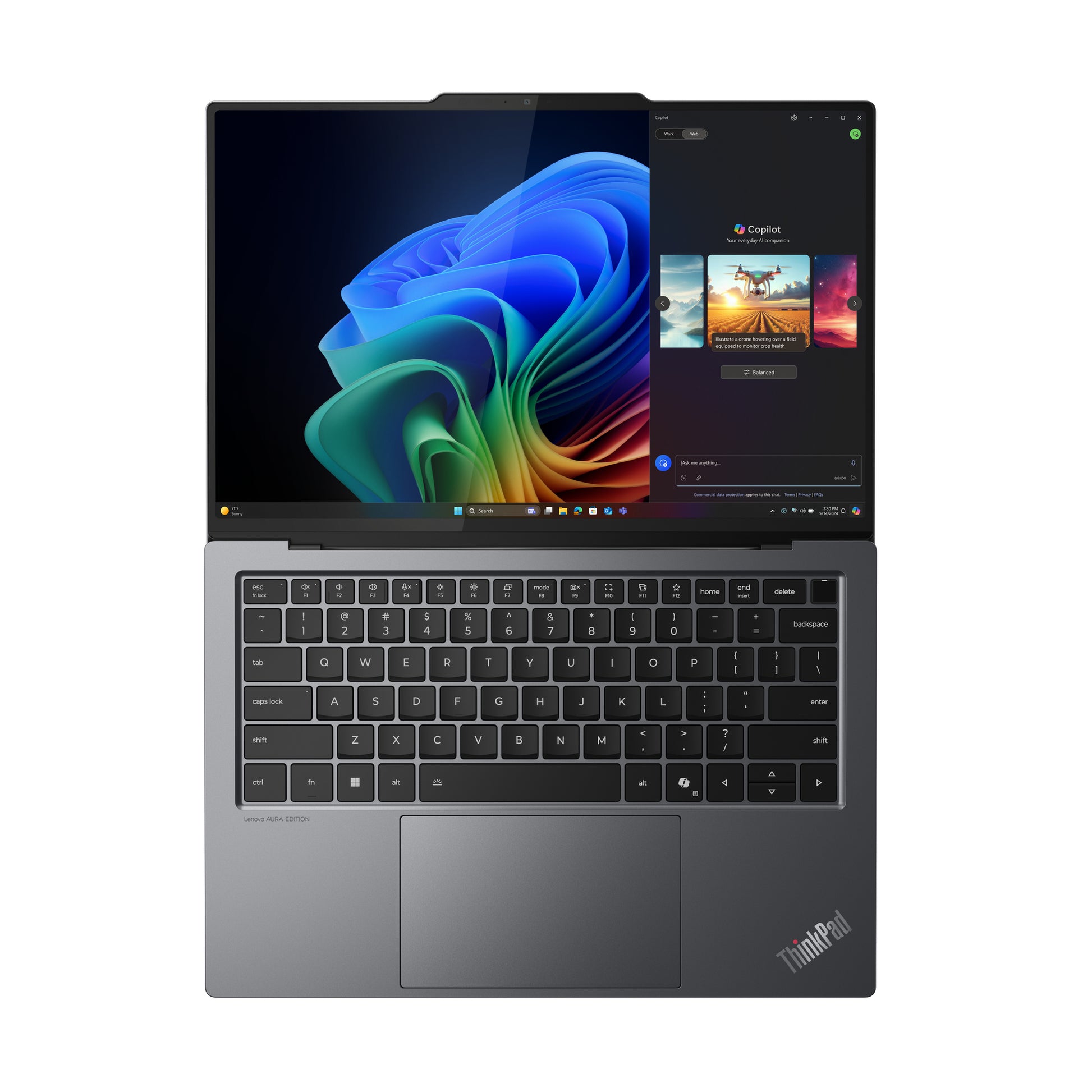 Lenovo ThinkPad X9-14 Gen 1, 14" WUXGA, 32 GB, 1 TB – Laptop – Windows 11 Pro