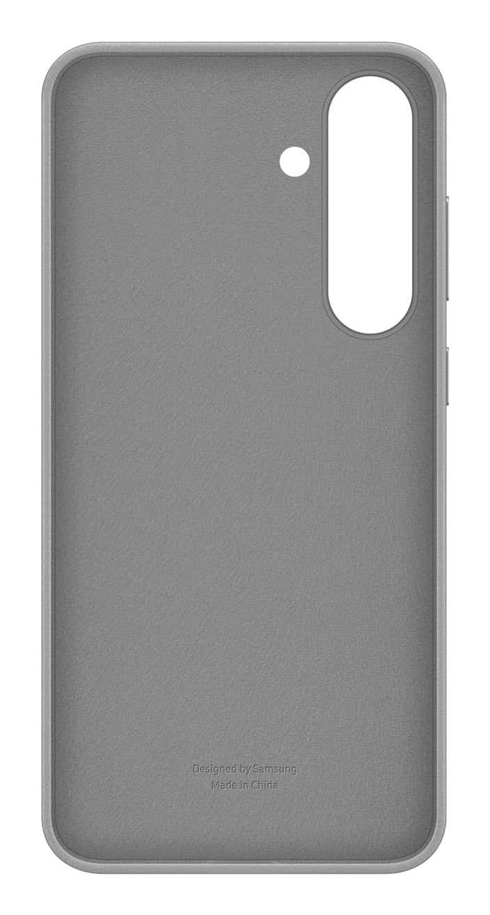 Samsung Backcover – für Samsung Galaxy S25+ – grau – Leder