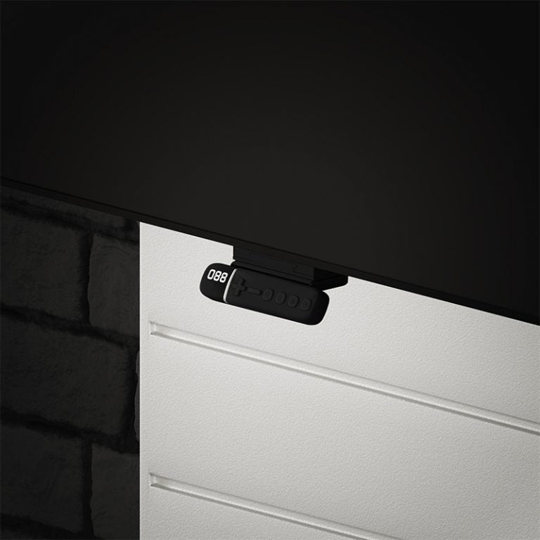 Hagor CON-LINE M – Standfuss für 55–75", VESA 800×400, 50 kg, höhenverstellbar