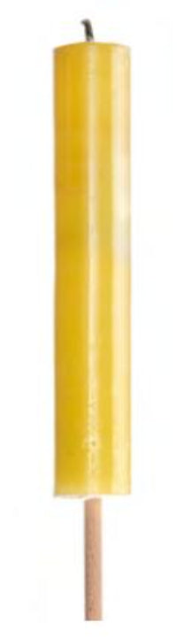 Balthasar Dekorative Aussenleuchte Citronella-Fackel – Ø 3,6 cm – Gelb