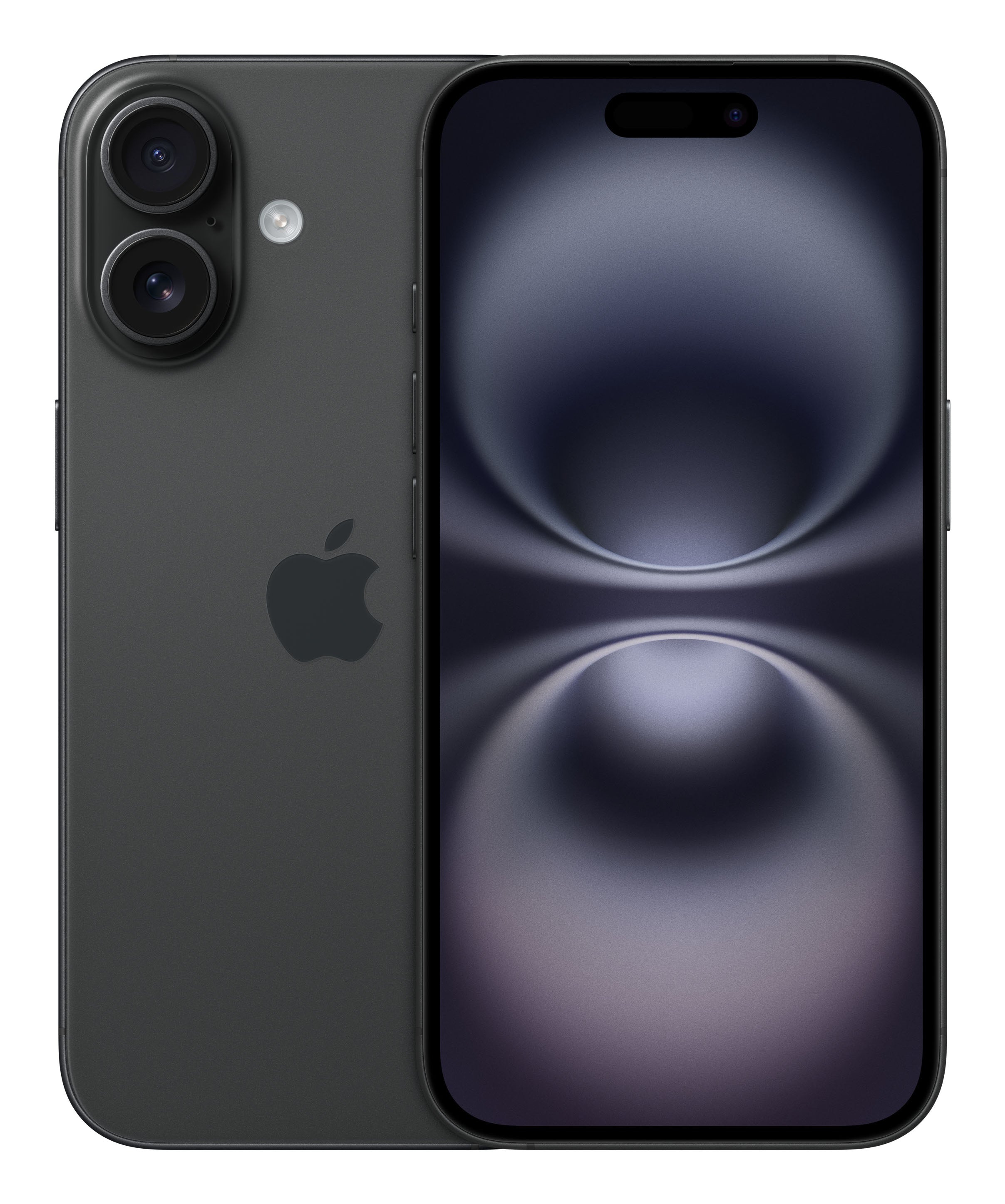 Apple iPhone 16 – schwarz, 6,1", 2556 × 1179, iOS 18, 128 GB, 8 GB, Dual-SIM, 5G, IP68, MagSafe-kompatibel