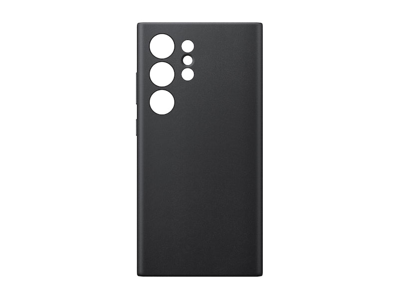 Samsung Backcover – für Samsung Galaxy S24 Ultra – schwarz – Kunstleder