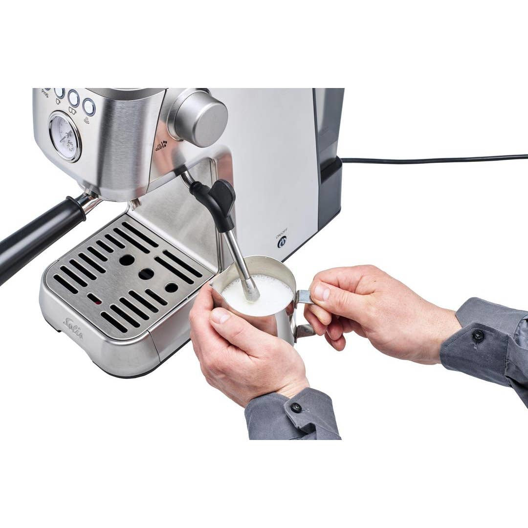 Solis Barista Perfetta+ 1170 Espressomaschine (Siebträger) – 15 bar, 1,7 l, Dampfdüse, 18,7 × 32,1 × 37,2 cm