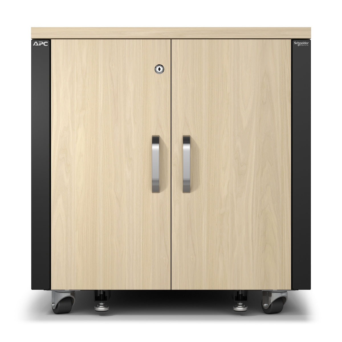 APC NetShelter Soundproof – 19" Netzwerkschrank 12U, abschliessbar, 750 × 1130,4 × 785 mm, schwarz