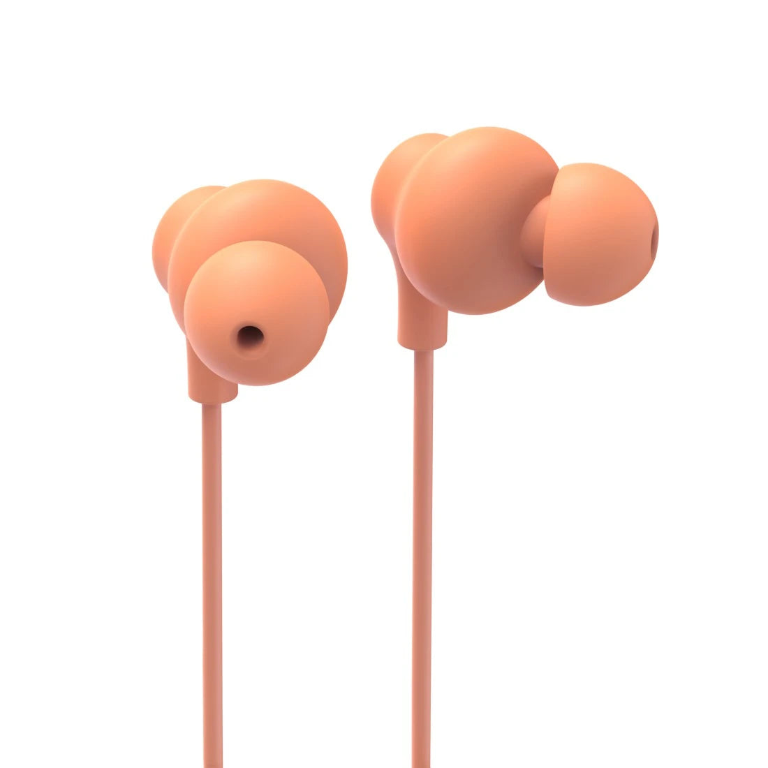 Hama Curly In-Ear Kopfhörer – Stereo, Kabelgebunden, Orange