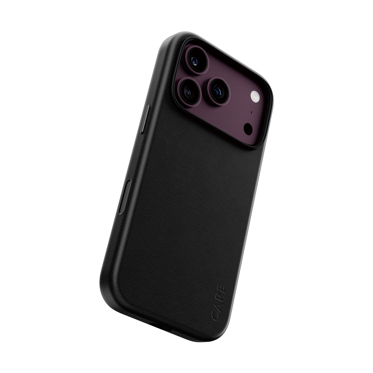 PanzerGlass CARE Solo Backcover – für Apple iPhone 18 Pro / iPhone 17 Pro, MagSafe, PU, Schwarz
