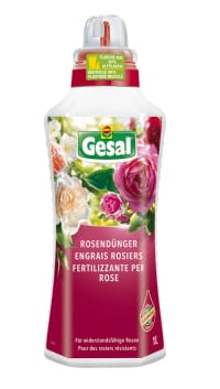 Gesal Einzelnährstoffdünger, 1 l, flüssig, Bio – für Rosen – 1 Flasche