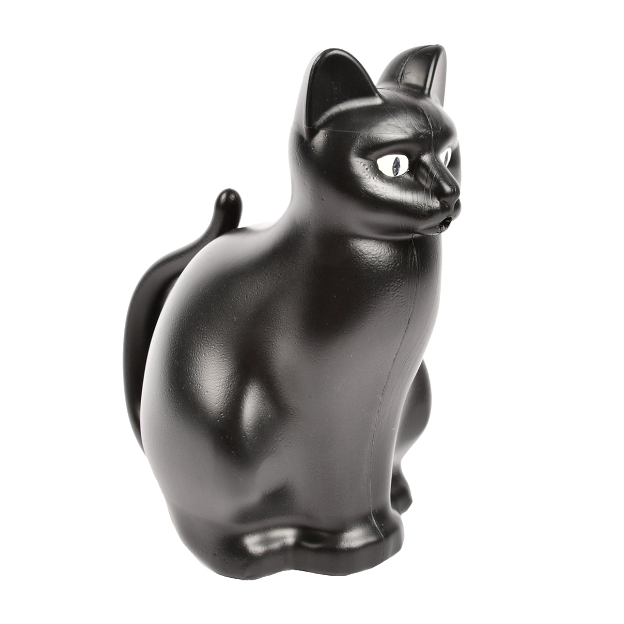 Esschert Design Giesskanne Katze – 3,1 l, Polyethylen, Schwarz, 17,0 × 25,9 × 29,2 cm
