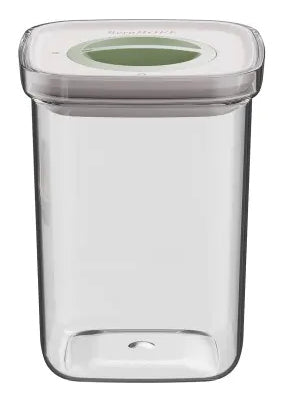 BergHOFF Vorratsdose 400 ml/1 l, Kunststoff (SAN), Transparent, 2-teilig, Luftdicht