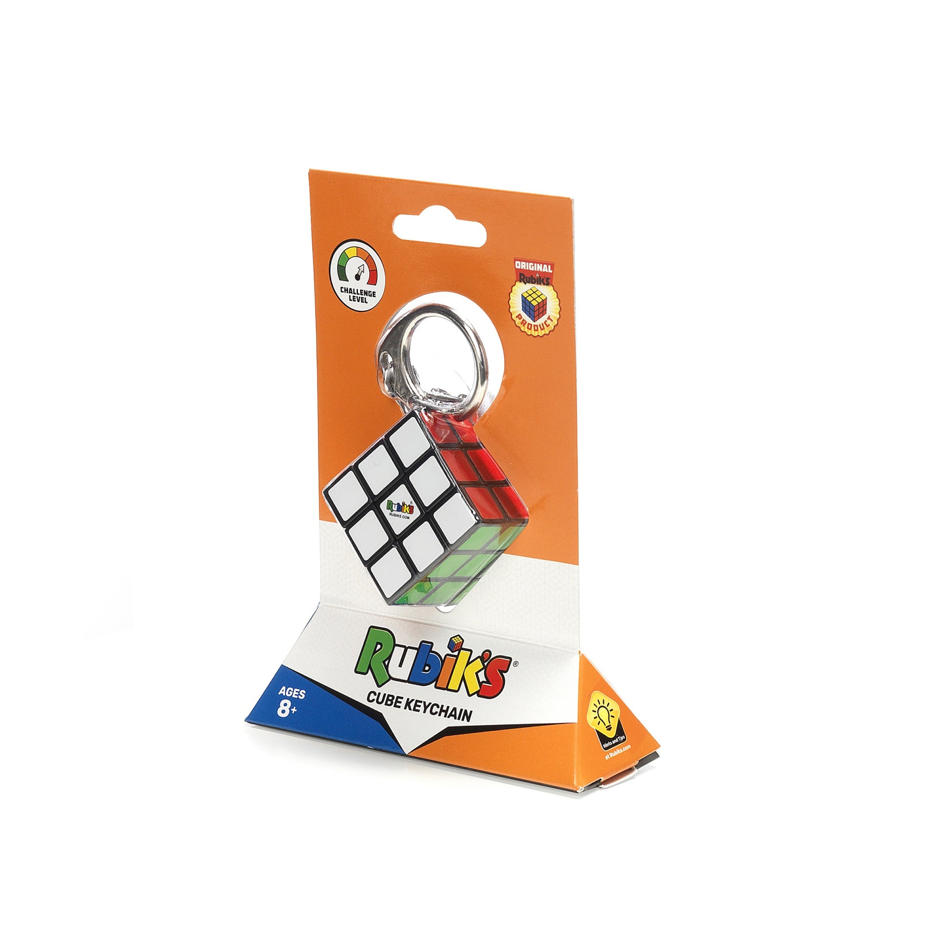 Spin Master Rubik's 3x3 Schlüsselanhänger – Mini-Zauberwürfel, Mehrfarbig