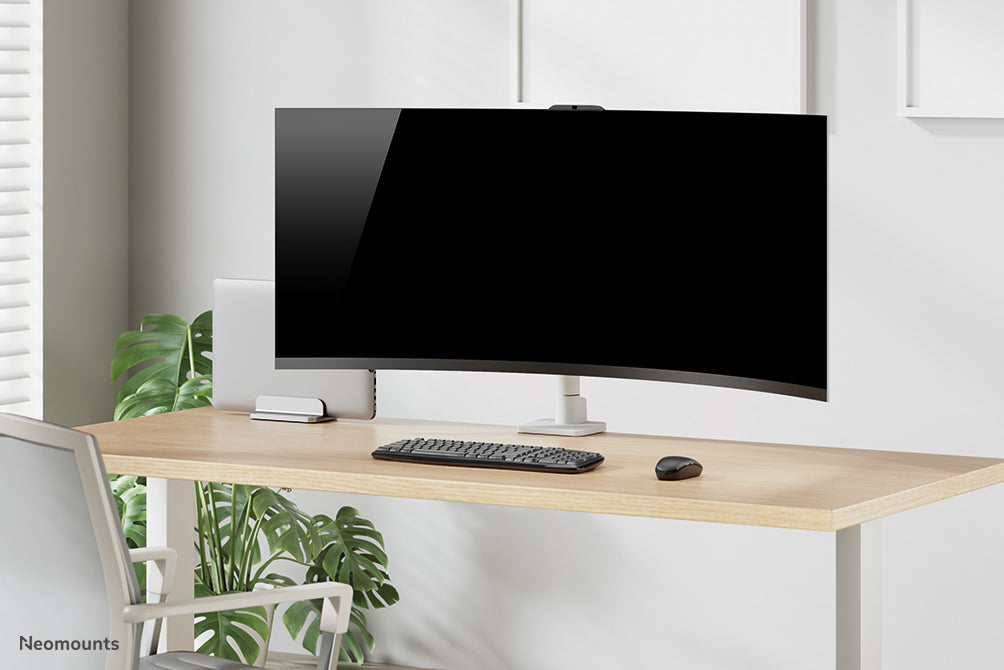 Neomounts Laptop-Ständer – bis 17", 5 kg Traglast – Silber